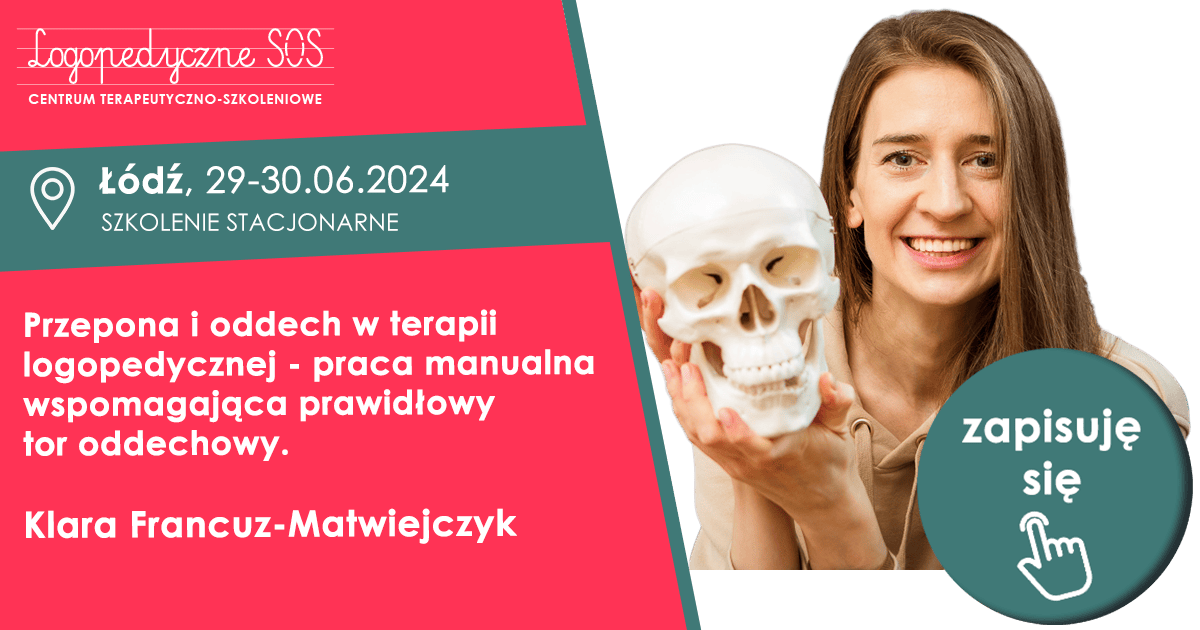 Przepona i oddech w terapii logopedycznej - praca manualna wspomagająca prawidłowy tor oddechowy. - LogopedyczneSOS