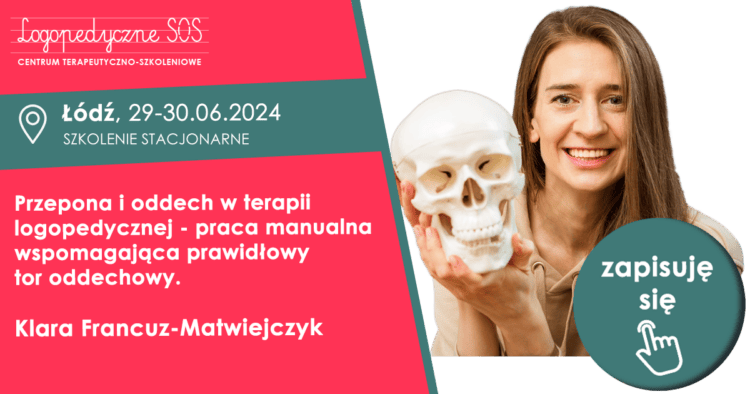 Przepona i oddech w terapii logopedycznej - praca manualna wspomagająca prawidłowy tor oddechowy. - LogopedyczneSOS