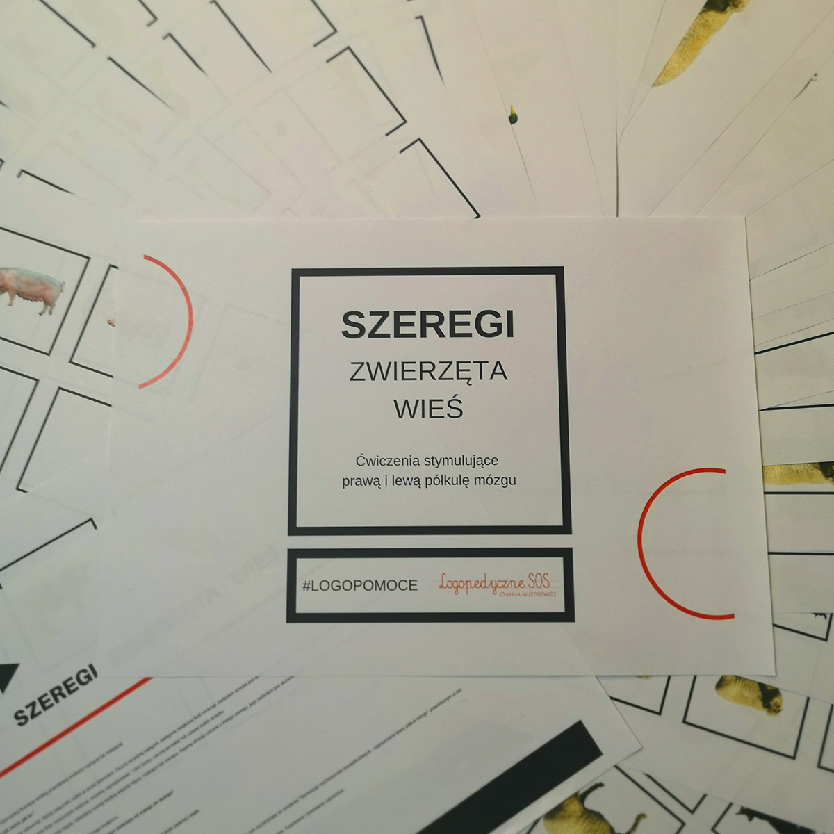 <b>SZEREGI</b> <br>Zwierzęta - wieś - obrazek 2